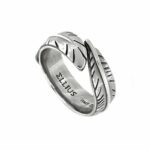 Eagle Feather Ring Open