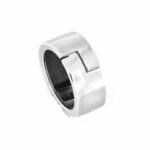 Latin Sentence Ring Open Back