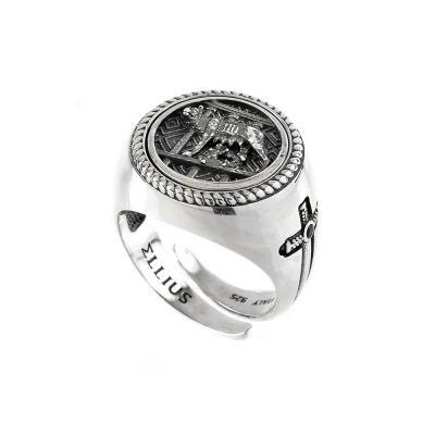 Anello Lupa Capitolina Tondo