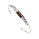 Lance Leather Joust Bracelet Brown