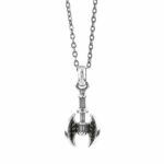 Collana Ascia Pietre Black