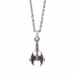 Collana Ascia Pietre Brown