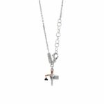 Collana I Love Porta Crucifera Retro