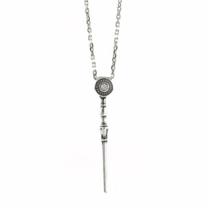 Lance of the Joust Necklace White Stone