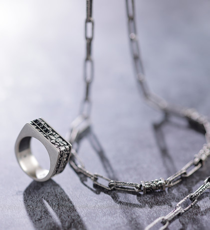 Opus silver jewellery collection for men