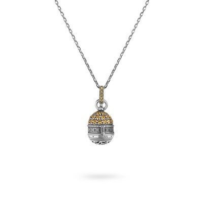 Dome of the Rock in Jerusalem Minimal Necklace