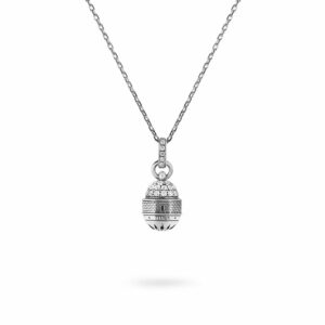 Dome Church of the Ascension in Jerusalem Minimal Necklace