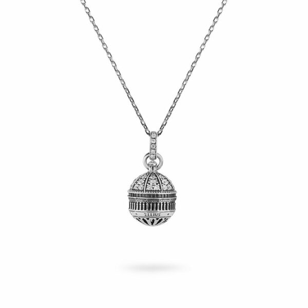 Dome of St.Maria Assunta in Siena Necklace Minimal