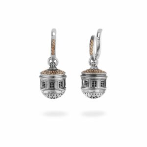 Dome of St.Maria of Suffragio in Aquila Earrings