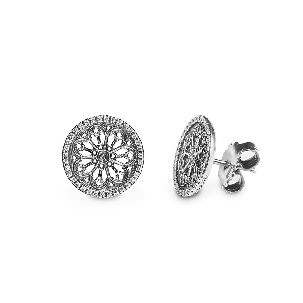 Florence cathedral Rose Window Earrings