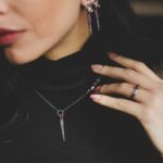volcano women's necklace