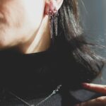 women's volcano earrings