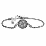 Florence Cathedral rose window bracelet silver jewelry man Ellius