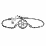 Bracciale Rosone Trieste Sinagoga gioielli argento uomo Ellius