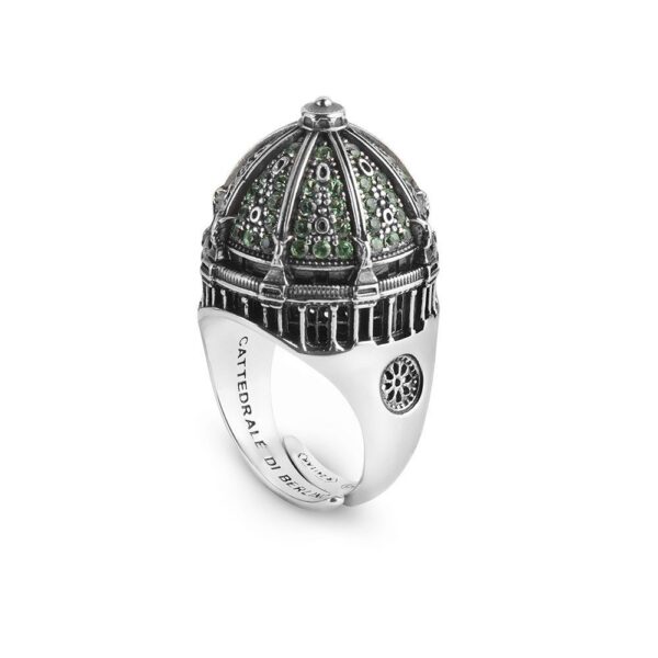 anello cupola cattedrale berlino donna gioielli argento ellius