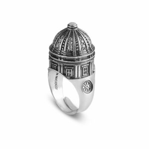anello cupola cattedrale noto donna argento ellius