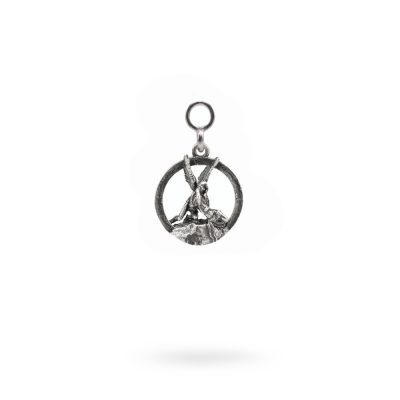 Charm Mitologia Amore e Psiche gioielli argento Ellius orecchino