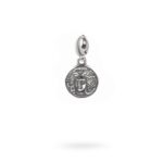 Charm Mitologia Medusa gioielli argento Ellius moschettone