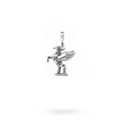 Charm Mitologia Pegaso gioielli argento Ellius maglina