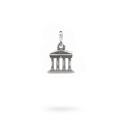 Charm Mitologia Tempio gioielli argento Ellius maglina