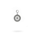 Charm Rosone Pinerolo argento Ellius orecchino