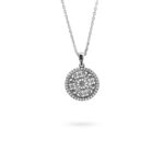 Collana Minimal Rosone Natività Vergine Duomo Milano argento Ellius