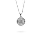 Collana Minimal Rosone Santa Maria Assunta Pisa argento Ellius