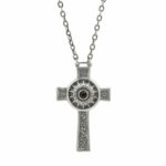 Collana Natività Croce Uomo gioielli argento Ellius