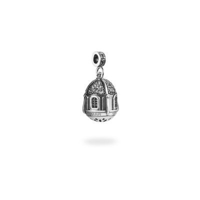 Charm Cupola Santo Stefano Capri Donna Gioielli Argento Ellius