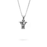 collana lettera Y argento ellius gioielli