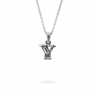 collana lettera Y argento ellius gioielli