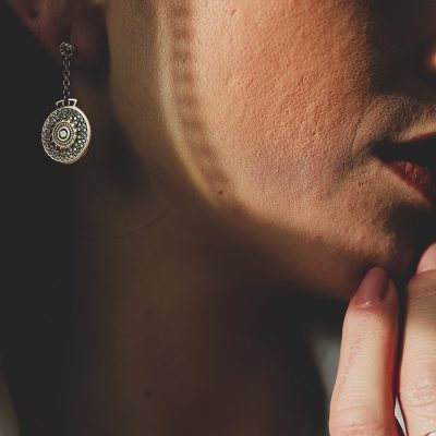 women's nativity earrings