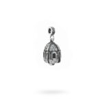 Charm Portafortuna Capri Pietre Azzurra maglina gioielli argento Ellius