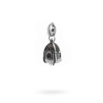 Charm Portafortuna Capri Pietre Fume moschettone gioielli argento Ellius