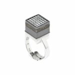 Anello Cupola KABA Mecca no porta gioielli argento Ellius
