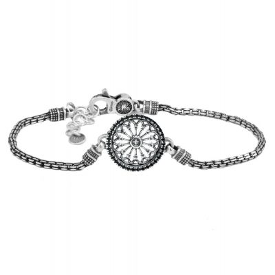 Bracciale Rosone Duomo Santa Maria Assunta Modena gioielli argento Ellius