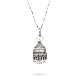 Collana Cupola Sacro Cuore Parigi gioielli argento Ellius