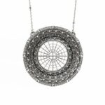 Collana Rosone Basilica Santa Croce Lecce gioielli argento Ellius