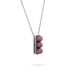 Collana San Cataldo Palermo laterale gioielli argento Ellius