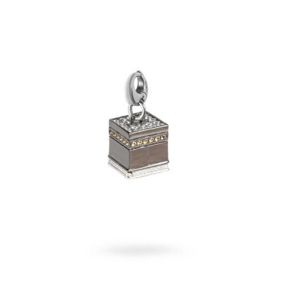 charm cupola KABA Mecca senza porta gioielli argento ellius moschettone