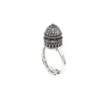 Anello Cupola Minimal Basilica Sacro Cuore Parigi gioielli argento Ellius