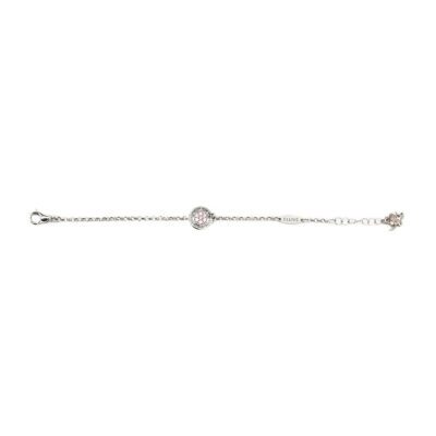 Bracciale neonata Natività rodio pietre rosa gioielli argento Ellius