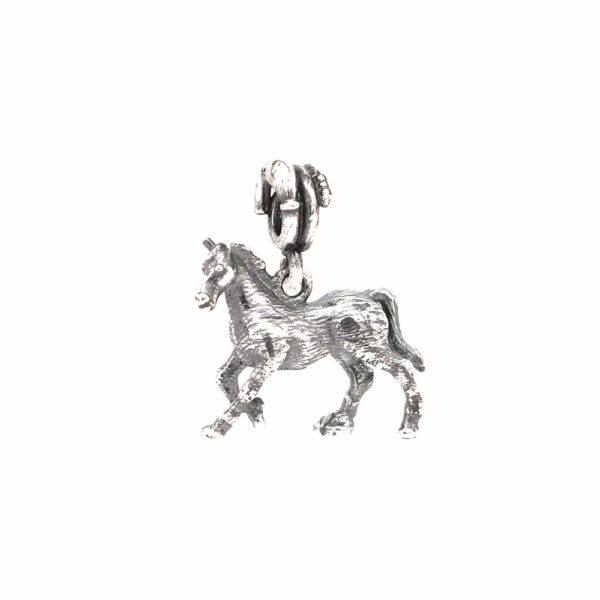 Charm Cavallo argento