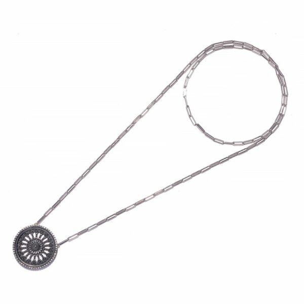 whole orvieto rosette necklace with chain