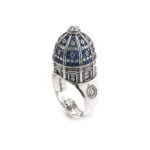 Anello Cupola Sant'Antonio Corigliano Cosenza gioielli argento Ellius