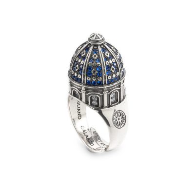 Anello Cupola SantAntonio Corigliano Cosenza gioielli argento Ellius