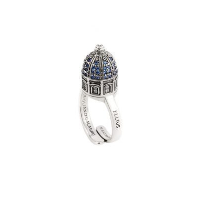 Anello minimal Cupola minimal SantAntonio Corigliano Cosenza gioielli argento Ellius