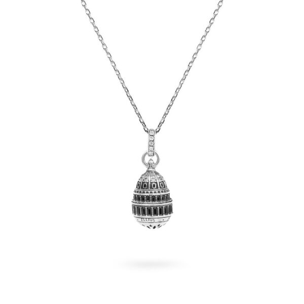 Collana Cupola Minimal Campidoglio Washington gioielli argento Ellius