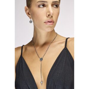 orecchini e collana rosario rosone firenze indossati