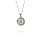 Collana Minimal Rosone Santa Maria Assunta Cremona argento Ellius